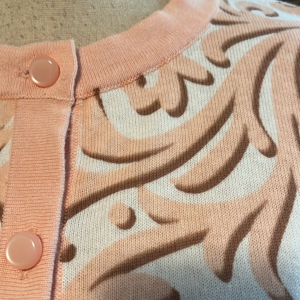 Bob Mackie Button Down Cardigan - Picture 3 of 9